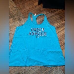 Under Armour Blue Racerback Tank